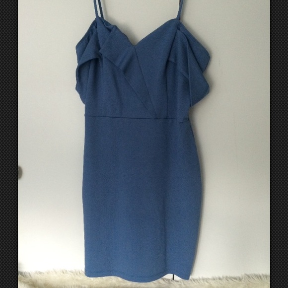 Fashion Nova Dresses & Skirts - Fashion nova Natasha indigo light dress